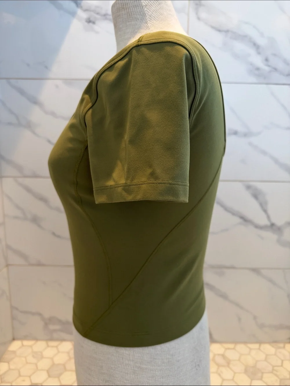 Lululemon Align Short Sleeve T-Shirt In Limited Edition Bronze Green Women’s 4